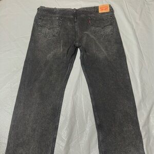 Levi's Black Straight Jeans Classic Style